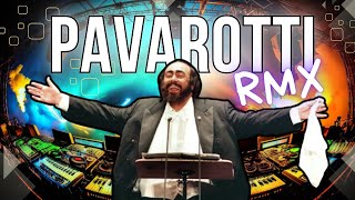 Pavarotti  Voglio Vivere Così RMX 🇮🇹 [upl. by Duke]