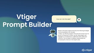 Vtiger Prompt Builder [upl. by Idet]