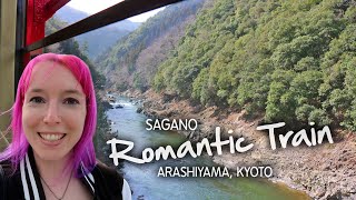 Sagano Romantic Train in Arashiyama Kyoto Japan 2023 🚂 Review Guide amp Tips [upl. by Nelleoj106]