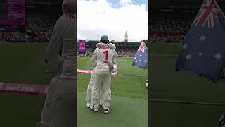 David Warners final walk in Test cricket at the SCG foxcricket [upl. by Ellekcir669]