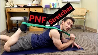 PNF Stretching For Lower Body [upl. by Enelez]