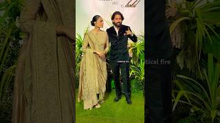 Naga Chaitanya amp Sobhita Dhulipala At Aaliyah Kashyap amp Shane Gregoire Wedding Reception [upl. by Eceirtal]