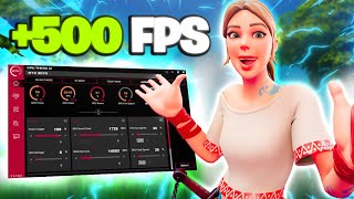 How To BOOST FPS amp Lower Input Delay In Fortnite Chapter 5 🔥 Low End PC  Laptop [upl. by Lemrahs]