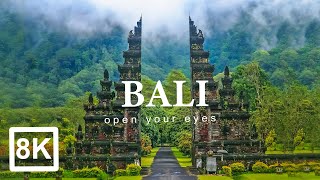 Bali in 8k ULTRA HD HDR  Paradise of Asia 60 FPS [upl. by Crandall]