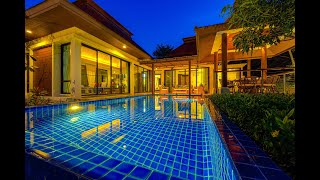 3 Bed Luxury Bali Style Villa Close To Beach For Rent Hua Hin Thailand PR6 [upl. by Ym]