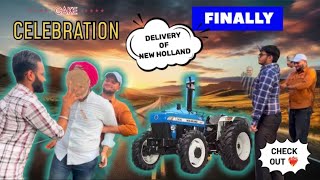 Finally Delivery Of New Holland 3630 4x4  Celebration Starts ❤️‍🔥newholland [upl. by Mara344]