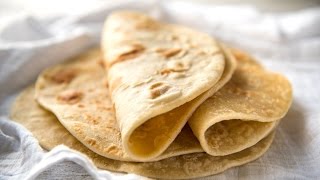 Easy Soft Flatbread No Yeast [upl. by Bearnard]