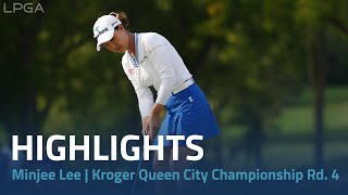 Minjee Lee Highlights  Kroger Queen City Championship Rd 4 [upl. by Aikemahs281]