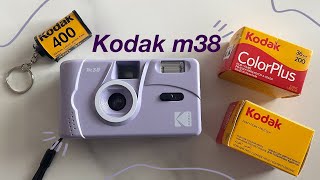 Kodak M38 Film Camera  Unboxing  How to load 35mm film [upl. by Kei]