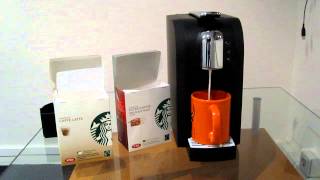 Starbucks Verismo caffe latte [upl. by Aniraad]