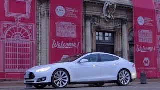 TESLA MODEL S 2012 ParisMarseille sans Supercharger English translation [upl. by Gosselin]