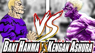 JACK HANMA VS RAIAN KURE BAKI HANMA VS KENGAN ASHURA 2024 [upl. by Dnaltruoc]