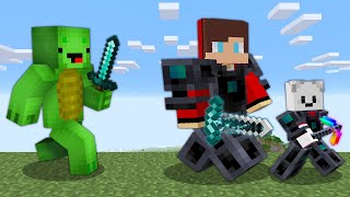 OVERPOWERED Speedrunners VS Hunter in Minecraft [upl. by Aslin227]