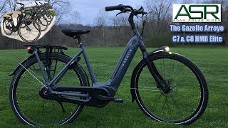 Gazelle Arroyo C7 amp C8 HMB Elite Review and Comparison The most comfortable eBikes available [upl. by Heiney971]