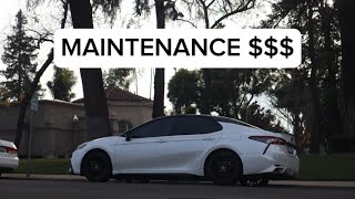 How Much Does It Cost to Maintain a Camry XSE V6 [upl. by Ecinehs112]