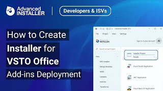 Create Installer for VSTO Office Addins Deployment [upl. by Hoye]