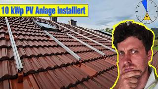 10 kW PV Anlage installieren mit 8 kWh Speicher [upl. by Janifer28]