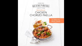 Beerenberg Farm  Chicken and Chorizo Paella 30 Minute Meal Bases [upl. by Assedo]