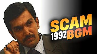 Scam 1992 Harshad Theme BGM  Scam 1992  RG tunz [upl. by Kreda32]