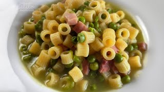 Pasta with Peas  dine like an Italian [upl. by Nylarej]