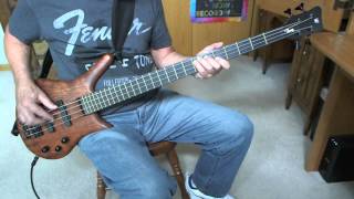 Heatwave  Aint No Half Steppin Greg Papaleo Bass Cover [upl. by Huba]