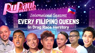 Every Filipino Drag Queens Who Competed in Rupauls Drag Race [upl. by Cath391]