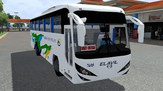 BUSSID Mod Hino Grandecho II FREE DOWNLOAD [upl. by Oibesue]