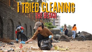 I Tried Cleaning The Versova Beach [upl. by Mobley584]