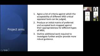 Risk of bias tools for assessing bias in nonrandomised studies of interventions [upl. by Mikel]