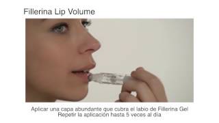 Tutorial de aplicación Fillerina Lip Volume [upl. by Waverly47]