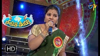 Jaliga Jabilamma Song  Sudhanjali Performance  Padutha Theeyaga  1st April 2018  ETV Telugu [upl. by Ayokal]