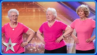 Midlife Movers STORM stage with SENSATIONAL performance  Auditions  BGT 2024 [upl. by Gnad]