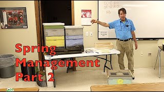 Beekeeping Spring Management  Part 2 [upl. by Sunshine492]