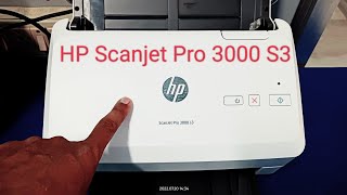 HP ScanJet Pro 3000 S3  HP Duplex Scanner Setup Installation Configuration and Full Review [upl. by Asereht]