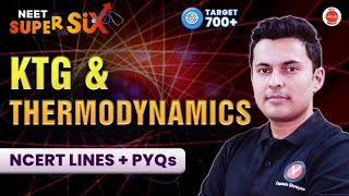 KTG amp Thermodynamics  NCERT Lines  PYQs Covered  NEET 2024  Physics  Shreyas Sir [upl. by Adyela]