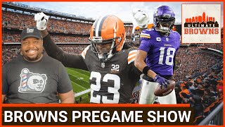 Browns vs Vikings Pregame LIVE  Ultimate Cleveland Sports Show [upl. by Kiyohara420]