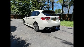 Subaru WRX STi Invidia Q300 Exhaust [upl. by Rodoeht]