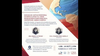 Conferencia En busca de justicia territorial en América Latina y el Caribe [upl. by Aurora6]