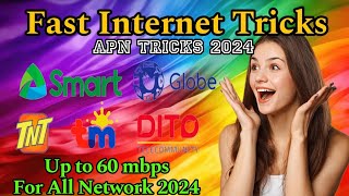 Unlock HighSpeed Internet 2024  APN Settings for All Network [upl. by Jennings]