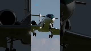 Brand New Gulfstream G700 A Spectacular Landing in Bern Switzerland [upl. by Okiron]