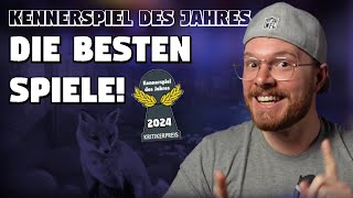 Meine Tipps zum Kennerspiel des Jahres 2024 [upl. by Kavanaugh]