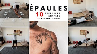 Renforcement des épaules 10 exercices simples [upl. by Burrows734]