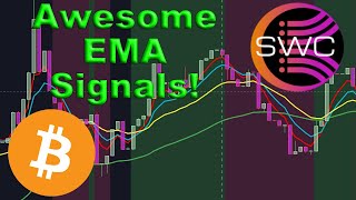 Trading Bitcoin with Stonksy  Use Code SWC30 For 30 OFF An Annual Plan  Using EMAs For Extra [upl. by Rainie]