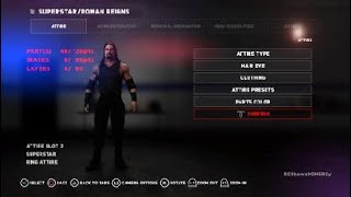 WWE 2K18 Roman Reigns WWE RAW 2016 Vest Attire [upl. by Nivej]