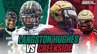 BIGGEST RIVALRY IN GA  Langston Hughes vs Creekside  FULL GAME HIGHLIGHTS [upl. by Ahsemal]