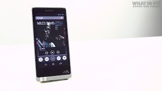 Sony NWZZX1 Walkman review  highres music player [upl. by Adnilak]