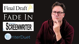 Best Screenwriting Software Final Draft Vs WriterDuet Vs Fade In Vs Movie Magic Screenwriter [upl. by Avan]