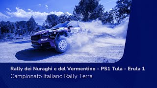 CIRT  Rally dei Nuraghi e del Vermentino  PS1 Tula  Erula 1 [upl. by Kinson]