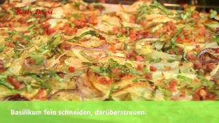 ApfelFenchel vom Blech  Rezept von Betty Bossi [upl. by Esorrebma424]