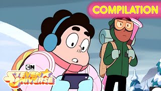 Steven’s Most Exciting Escapades Mega Compilation  Steven Universe [upl. by Chimene]